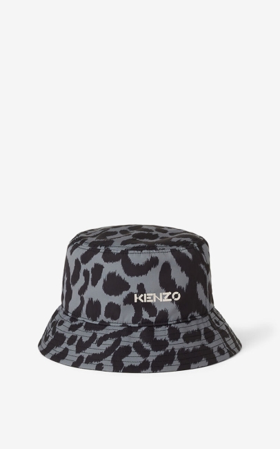 Kenzo Women Bucket Hat Anthracite